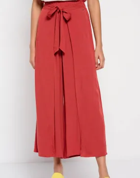 Wide leg palazzo pants