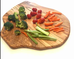 Wooden Cutting Board / Charcuterie Board  Handmade from Olive Wood Grown in Holy Land