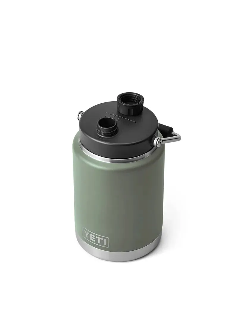 Yeti Rambler Half Gallon Jug Camp Green