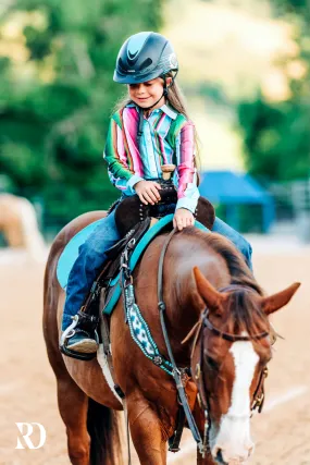 *YOUTH* BRIGHT SERAPE FULL PRINT PERFORMANCE SHIRT